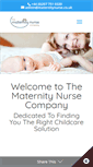 Mobile Screenshot of maternitynurse.co.uk